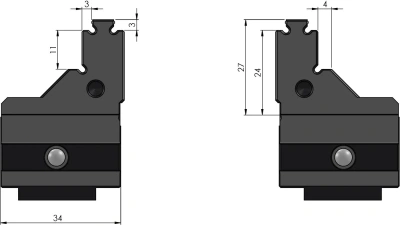 Сменные губки Makro-Grip 46 мм без рифления фото