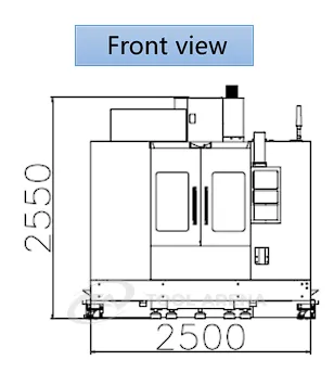 ВЕРТИКАЛЬНО-ФРЕЗЕРНЫЙ ОБРАБАТЫВАЮЩИЙ ЦЕНТР VMC1000 II